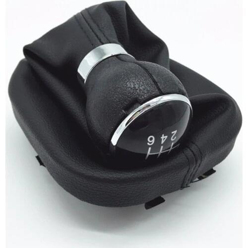 Gear Shift Knob Shifter Stick Gaiter Boot For VW Caddy 2 II MK2 Touran 2004 2005 2006 2007 2008 2009 2011 2012 2013 2014 2015