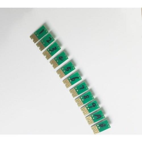 11 colors ink Cartridge resettable chips Resettable Reset Chips For Epson Stylus 9910 7900 9900 7910 Printer