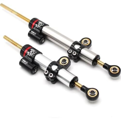 CNC Universal Motorcycle Adjustable Stabilizer Steering Damper for Yamaha Honda Kawasaki Suzuki Ducati Triumph KTM BMW