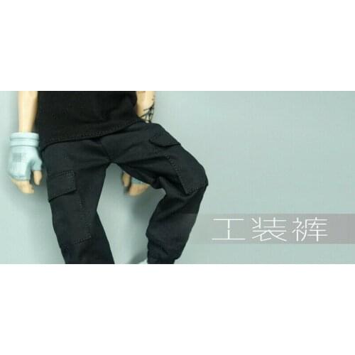 1/6 Scale Soldier Trendy Overalls Model for 12" Action Figure Doll Toys