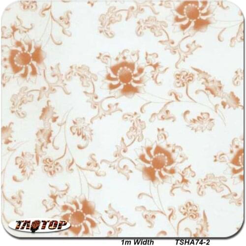 1m 50Sq TSHA74-2 Flower Aqua Transfer Printing Printing Film Water Printing Film Water Transfer Printing Film