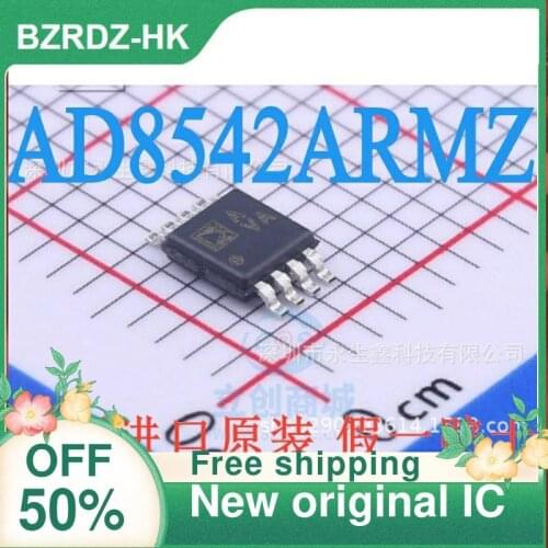 2-10PCS/lot AD8542ARMZ AVA MSOP-8 New original IC