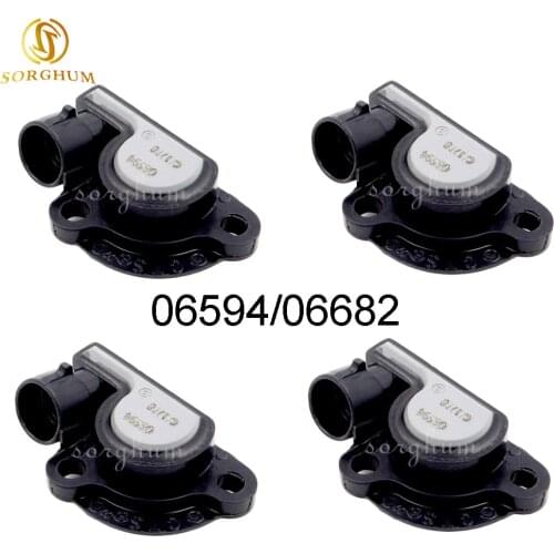 4PCS Throttle Position Sensor TPS 06594 06682 High Quality 3 Pins