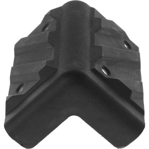 4PCS Speaker Corners Plastic Right Angle Rounded Protector Guitar Amplifier Stage Cabinets Accessories Replacement Black P82A