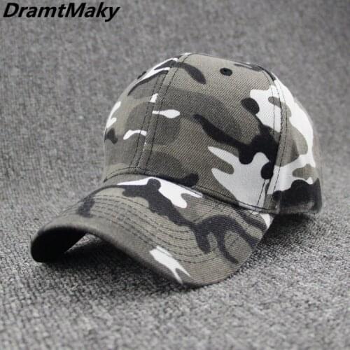 2018 Army Camo Baseball Cap Men Tactical Cap Camouflage Snapback Hat For Men High Quality Bone Masculino Dad Hat Trucker Desert