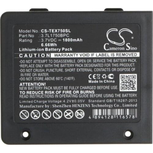 Cameron sino 1800mah battery for TEXAS INSTRUMENTS TI-Nspire Navigator Wireless Cradle WiFi TI-Planet 3.7L1750BPC