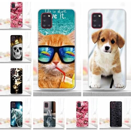 Case For Samsung Galaxy A31 Case Silicone Soft TPU Back Cover For Samsung A31 A 31 SM-A315F Phone Case Fundas Coque Capa Bumper