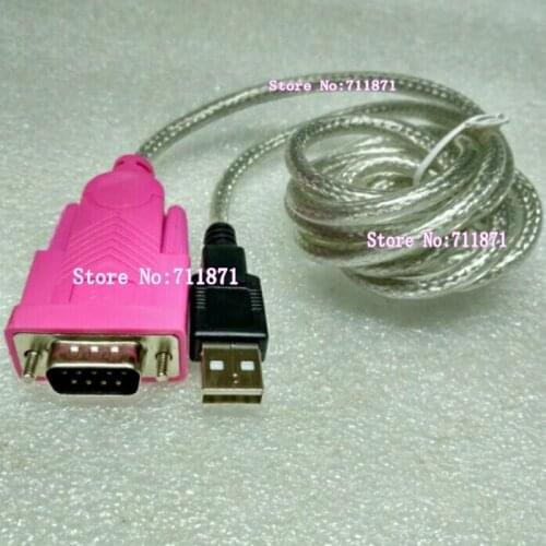 PL2303 chip USB2.0 to RS232 Cable Line USB to Serial Line Cable 150cm USB2.0 Male to DB9 RS232 Serial Cable Cord Wire