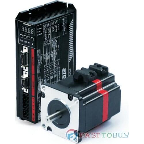 DSP Closed-Loop Step Motor Drive kits Encoder 10000P/R 2Ph 24VDC 4.2A NEMA24 60mm 0.9NM 60SMA-HC+60SDA-H
