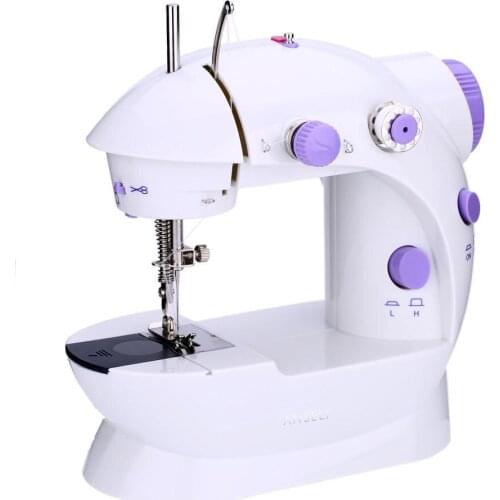 Mini Electric Handheld Sewing Machines Dual Speed Thread Multifunction Electric Mini Automatic Tread Rewind Sewing Machine