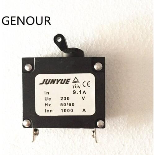 2 X 9.1A ELECTRIC CIRCUIT BREAKER FOR GX160 168F & MORE 2KW GENERATOR FREE SHIPPING CHEAP 2PCS/LOT 2.2KW GENSET PARTS