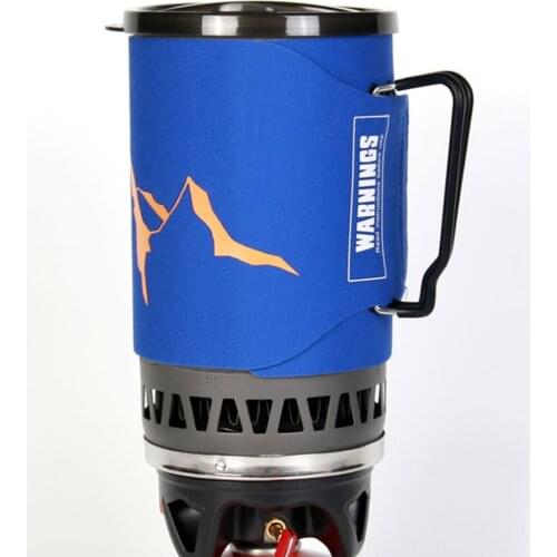 1400ML Compact Size Outdoor Camping Gas System Gas Stove Furnace Fires Heat Cooking System Device