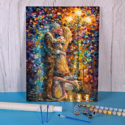 Love That Never Ends Coloring By Numbers Painting Set Oil Paints 50*70 Picture By Numbers Photo Loft Wall Picture Drawing