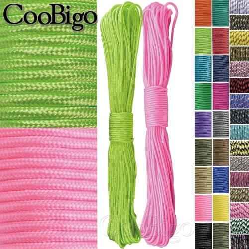 3mm Cord One Core Parachute Paracord Rope for Hanging Glasses Key Clothesline Macrame Knitting Accessories 30 Meters
