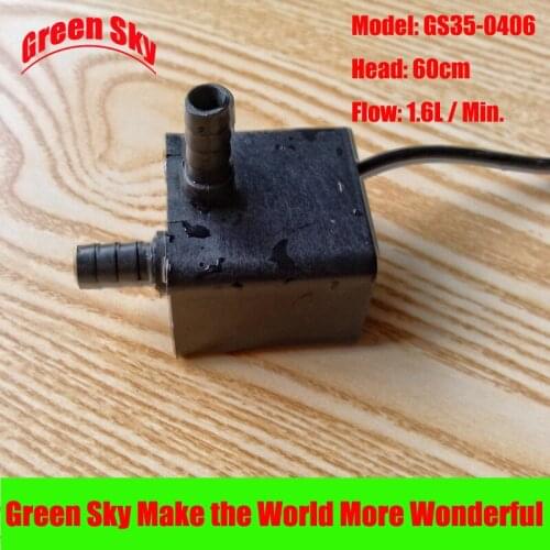 1.6L/Min 60cm Head 4.5V DC 0.45W Submersible fountain aquarium hot water pump magnetic