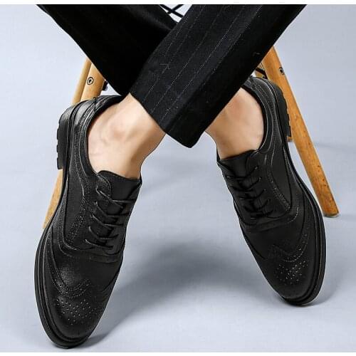 Leisure Shoes Zapatos Casuales Leather Casual Shoes Men Mens Male Shoe Causal Comfortable Breathable Fashion Slip On Loafers