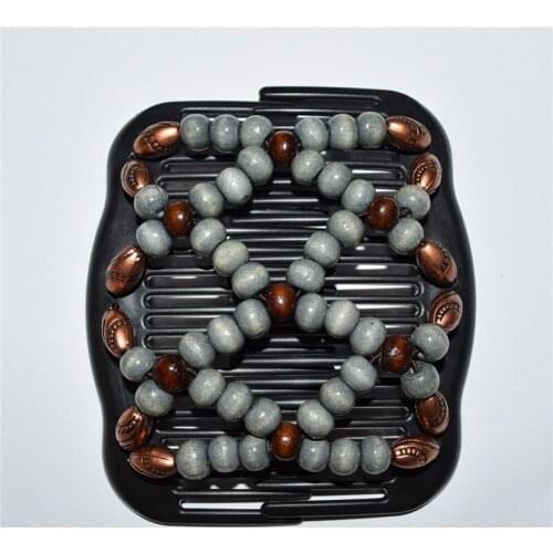 Standard comb gray and brown beads 20pcs/lot magic comb