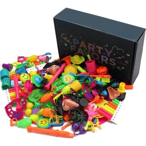 120Pcs Giveaways Festive Party Supplies Durable Funny Plastic Children Birthday Party Gifts Small Toys Set Party Favors Toy