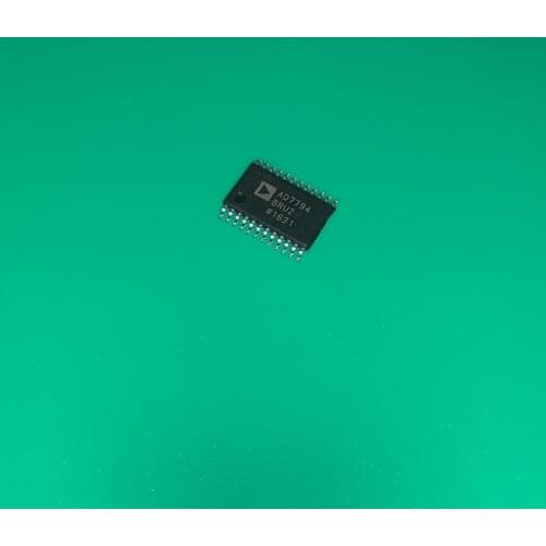 2pcs/lot AD7794BRUZ TSSOP24 IC ADC 24BIT 6CH LP 24-TSSOP