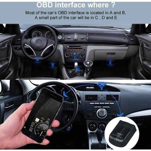 2021 New Auto WiFi OBD2 Scanner ELM327 OBD2 Code Reader Car Check Engine Light Diagnostic Coding Tool for Android iOS