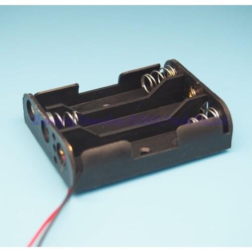 25pcs/lot AA Battery Storage Box Holder Case for 3pcs AA Batteries