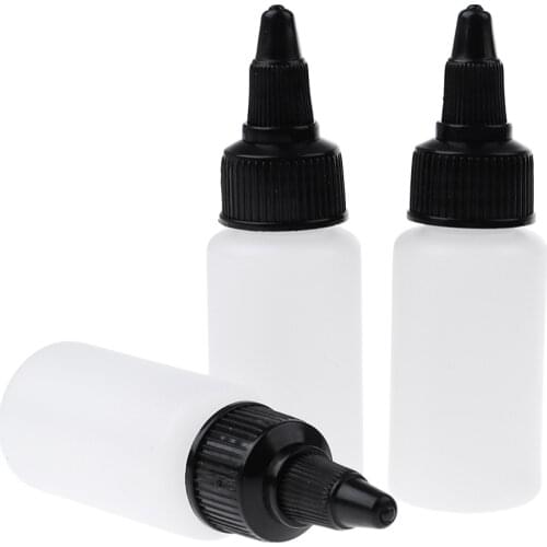 3 Pieces U-STAR UA90045 30ml Paint Mixing Bottle with Mixing Balls