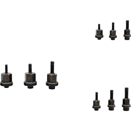 3Pcs Hand Rivet Nut Head Nuts Simple Installation Manual Riveter Rivnut Tool Accessory for Nuts