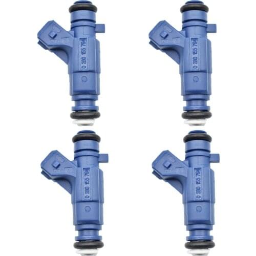 4pcs/set Fuel Injector 0280155794 for CITROENPEUGEOT Xsara Saxo 206 306 Picasso Hatchback 1.5L 1.6L 1994-2010