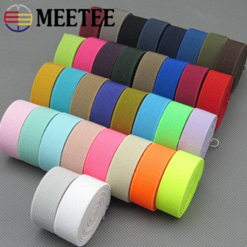 5Meters 20mm Sewing Elastic Band Soft Skin Rubber Bands Underwear Pants Decorative Webbing Ribbon Bias Binding Tapes EB104