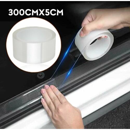 Accessory Car Door Scratch Strip Bumper Body Cover Protector Sill Scuff