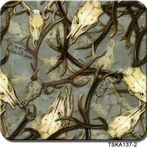 Free Shipping TSAUTOP 0.5MX10M TSKA137-2 SKULL hydrographic film water transfer printing film liquid image water dipping film