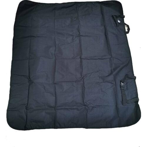 Pet Car Seat Cover Foldable Waterproof Mat Hammock For Medium Large Dogs Travel Auto Rear Seat Safety Cushion With Safety Belt