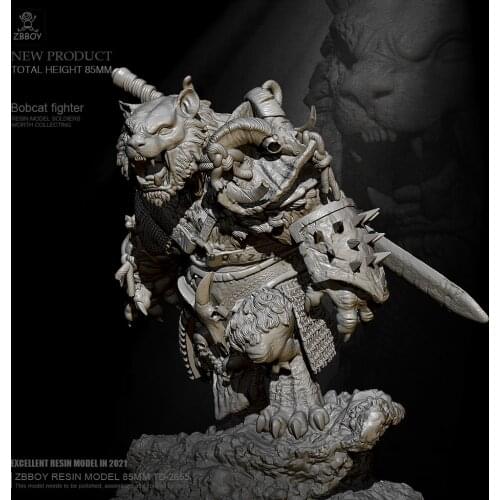 H85mm Resin figure model kits DIY self-assembled TD-2655