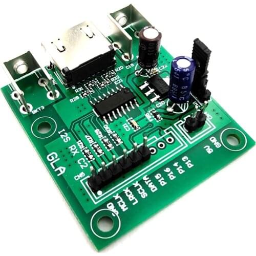 HDMI to IIS I2S DSD receiving board I2S OVER HDMI supports DSD signal reception model RX-C1 RX-C2 new version