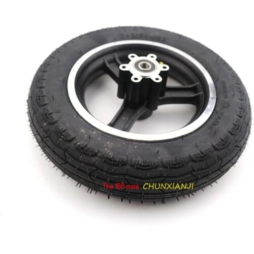 Good quality Real tire 10x2.0 baby trolley inner and outer tires and wheel hub 10x2 electric scooter original tire 54-152