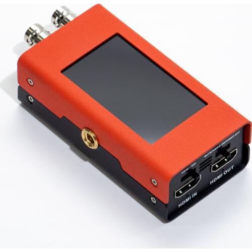 Mirco Converter V21 BiDirectional SDI/HDMI with LCD Screen & Speaker & Power Supply 1080P60 DeviceWell MD1103 NEW Version 2021