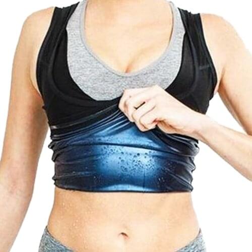 Men Neoprene Sweat Sauna Vest Body Shapers Vest Waist Trainer Slimming Vest Shapewear Waist Shaper Corset for women