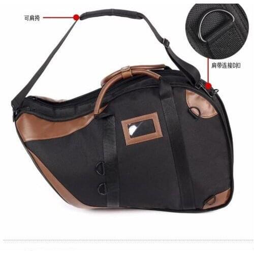 Portable One piece French horn bag French horn case