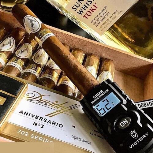 Portable Cigar Humidometer Cigar Internal Measurement of Humidity Needle Measurement Cigar State Accessories