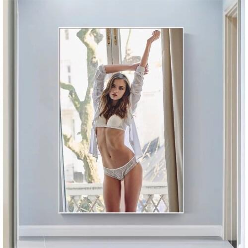 ANNA VIVCHAR Sexy Model Pretty Girl Swimsuit Pose Wall Silk Cloth HD Poster Art Home Decoration Gift