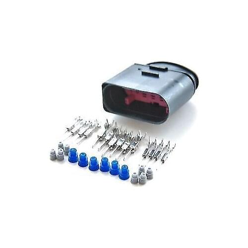 2/4/10/20pcs/lot 14 Pin/Way Male 1.5mm 3.5mm Xenon Headlights Plug Lamp-socket Headlight Connector 1J0973837 For Audi VW SKODA