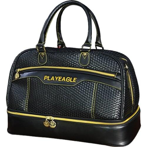 Golf Boston Bag & Shoes Layer Durable Large Capacity Clothing Equipment Case Golf Boston Bag for Outdoor Sports