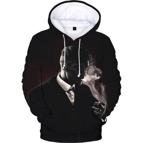 Tommy Shelby 3D Hoodie Peaky Blinders Sweatshirts Men Women Autumn Long Sleeve Hoodies Loose Tracksuits Harajuku Casual Jacket