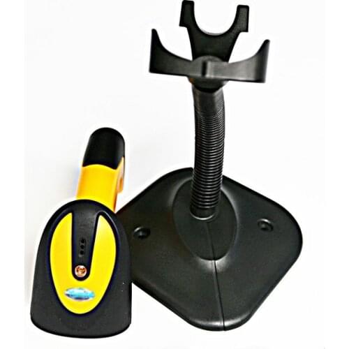 Handy barcode scanner automatic bar code reader with holder supporting Screen, fuzzy and imperfect bar codes