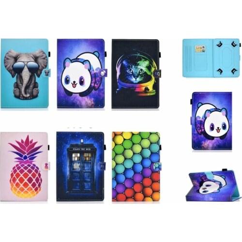 PU Leather Universal Case Cover for 9.7 10 10.1 inch Tablet PC Cover For Asus Samsung Huawei T5 Lenovo TAB E10 M10 P10 Case