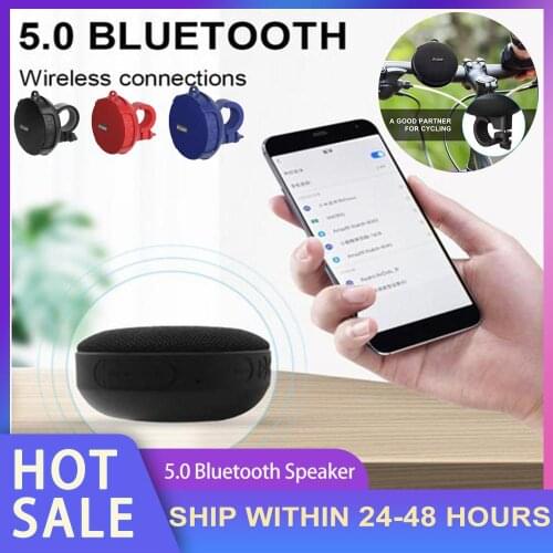 Bike Bluetooth Speaker Waterproof Portable Wireless Subwoofer For Mountain Muddy Ground Cycling