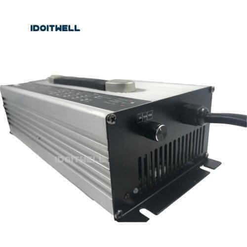 Current adjustable 12V lead acid battery charger 14.7V float charge 13.8V 90A 80A 60A 12V VRLA SLA AGM GEL battery pack charger