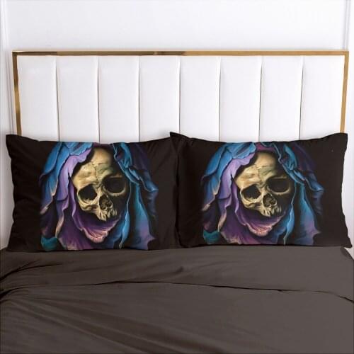 1pc Skull Deadpool Pillow cover Pillow case Bedding Pillowcase Pillowcovers decorative for home 3D HD Print Two color