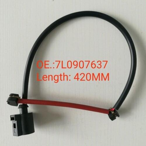 100 PCS Brake Pad Wear Sensor For Audi Porsche V-W 03-15 OEM 7L0907637