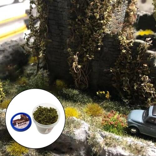 23g Miniatures Scatter Foliage Material for Scenery Terrain Layout Fairy Garden Dollhouse DIY Decor